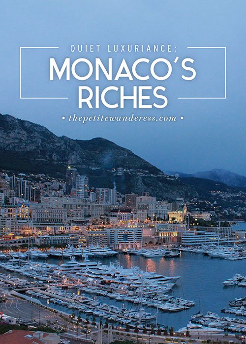 Monaco's Quiet Luxuriance • The Petite Wanderess