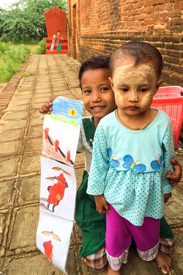kids in Bagan | Travel Tips to Know Before You Visit Myanmar • The Petite Wanderess