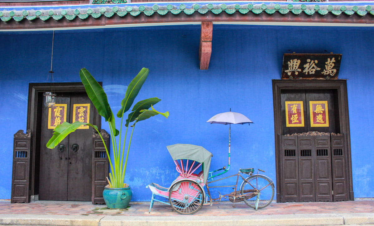 The Blue Mansion in Penang • The Petite Wanderess